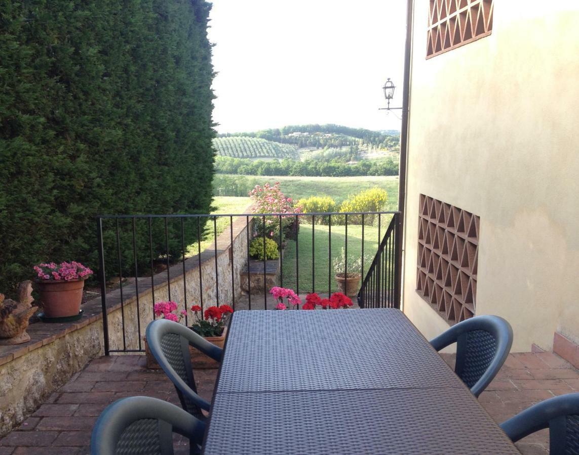 Villa Il Fienile San Gimignano Exterior foto